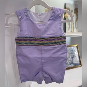 NWT Mardi Gras Smocked Jon Jon